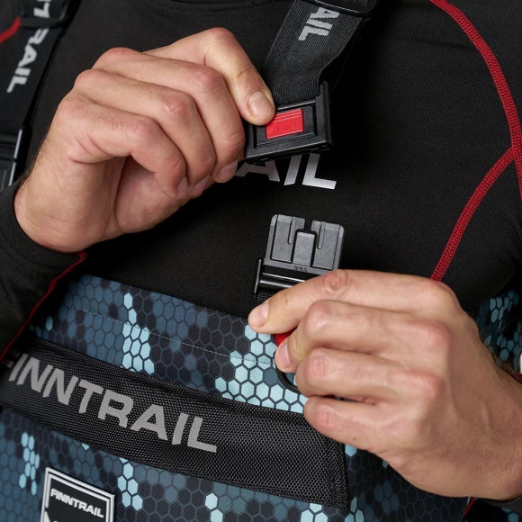 Вейдерсы Finntrail Enduro BF CamoGrey мембранные с сапогом Вейдерсы Finntrail Enduro BF CamoGrey мембранные с сапогом