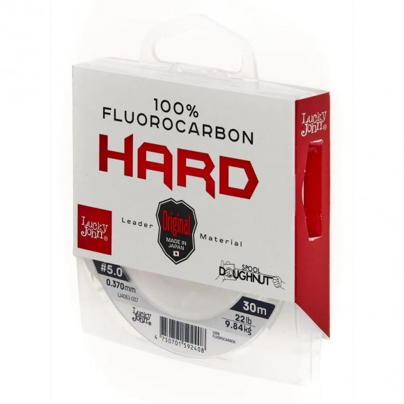 Леска Lucky John Fluorocarbon Hard 30м