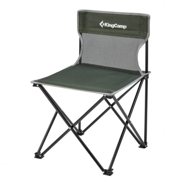 Стул складной KingCamp Compact M 3832 цвет Зеленый/Черный