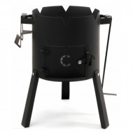 Следопыт Печь под казан сталь 2мм, без трубы Следопыт Печь под казан сталь 2мм, без трубы