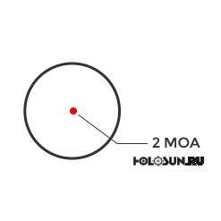 Прицел коллиматорный Holosun  HS403С  точка 2МОА  weaver