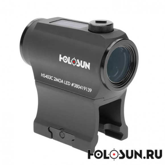 Прицел коллиматорный Holosun  HS403С  точка 2МОА  weaver