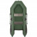Лодка Тонар Капитан 260Т под мотор 4л.с, двухместная, зеленая