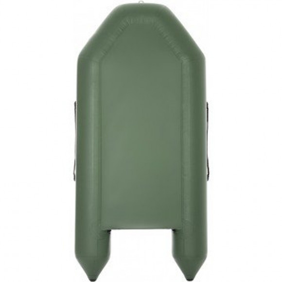 Лодка Тонар Капитан 260Т под мотор 4л.с, двухместная, зеленая