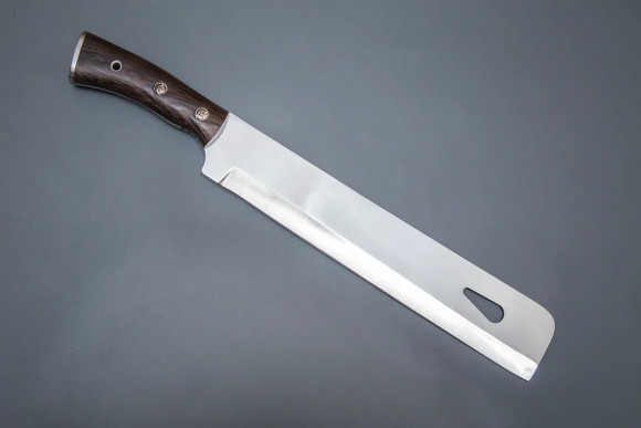 Мачете №3 ИП Семин сталь 65х13 рукоять Венге Мачете №3 ИП Семин сталь 65х13 рукоять Венге