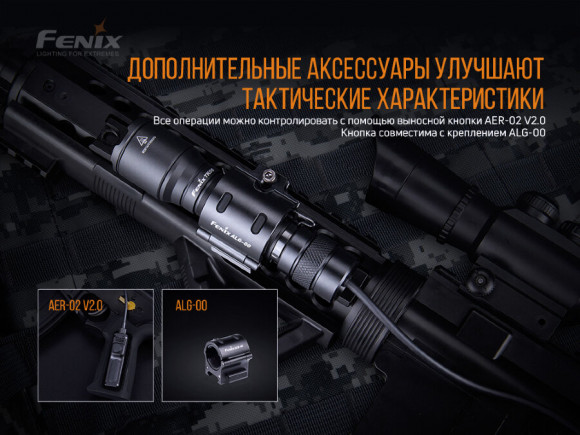 Фонарь тактический FENIX TK06 Фонарь тактический FENIX TK06