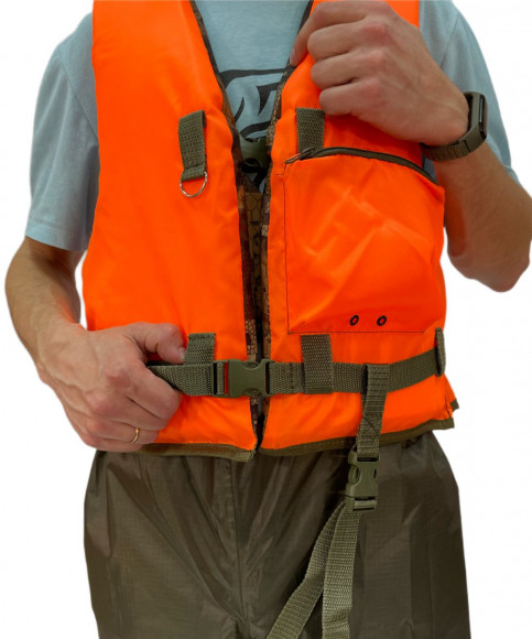 Страховочный жилет Русская охота Шкипер-100, двухсторонний, р.54-58 Страховочный жилет Русская охота Шкипер-100, двухсторонний, р.54-58