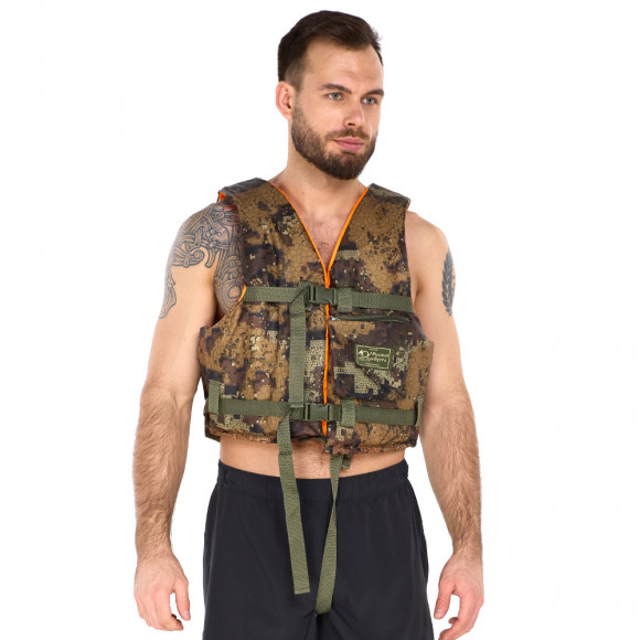 Страховочный жилет Русская охота Шкипер-100, двухсторонний, р.54-58 Страховочный жилет Русская охота Шкипер-100, двухсторонний, р.54-58