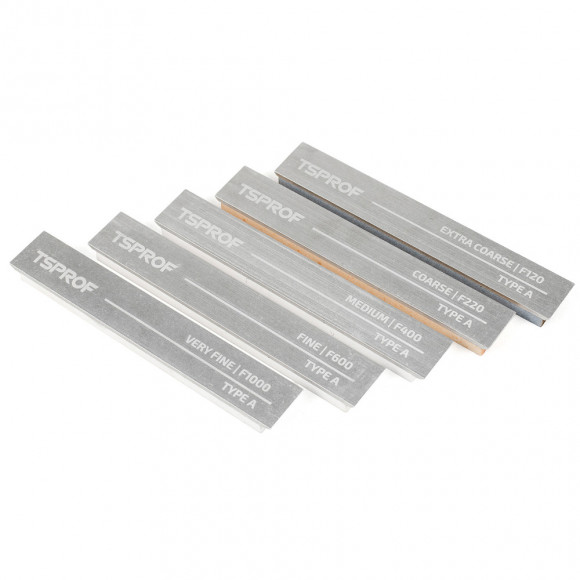 Камни для заточки TSPROF Профиль А, на бланках (5 шт.)