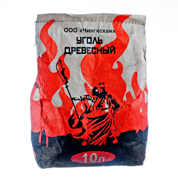 Уголь древесный березовый 10л
