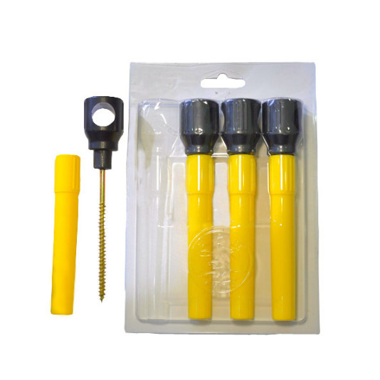 Ввёртыши для палатки ТриКита №1 в блистере -40С набор 4шт