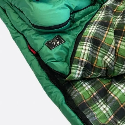 Спальный мешок-одеяло Русская охота, верблюд, широкий с подголовником, фланель