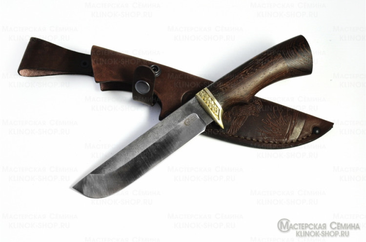Нож Семин Варяг, 95x18, литье, венге