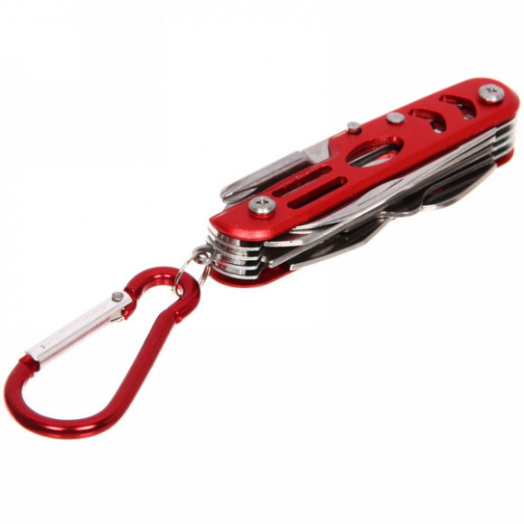 Мультитул 12 предметов с карабином Следопыт MT-03 Мультитул 12 предметов с карабином Следопыт MT-03