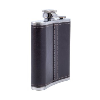 Фляжка 180мл в кож.оплетке коричневой Следопыт Browny PF-BD-F16 Фляжка 180мл в кож.оплетке коричневой Следопыт Browny PF-BD-F16