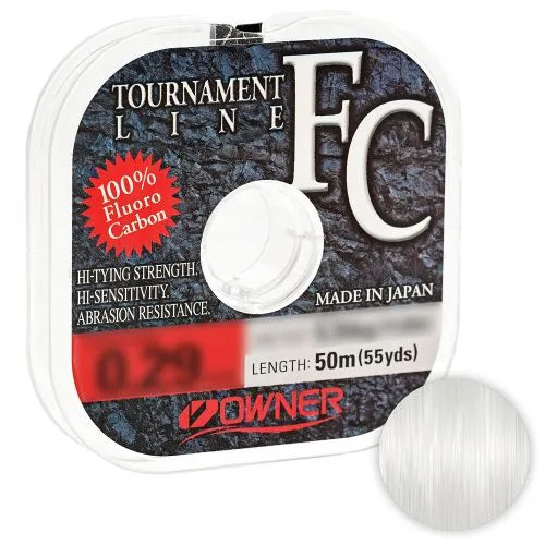 Леска Owner Tournament Line Fluorocarbon 50м