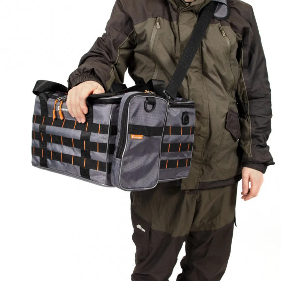 Сумка рыбака Следопыт Module Bag 25 (25х15х5 см) + 1 коробка LUNO Сумка рыбака Следопыт Module Bag 25 (25х15х5 см) + 1 коробка LUNO