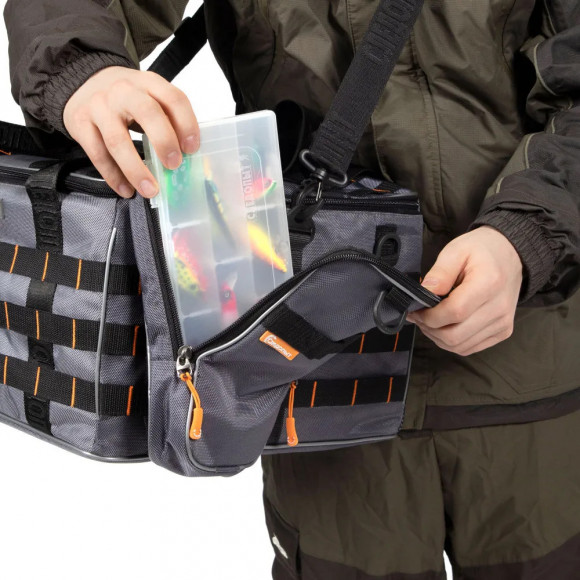 Сумка рыбака Следопыт Module Bag 25 (25х15х5 см) + 1 коробка LUNO Сумка рыбака Следопыт Module Bag 25 (25х15х5 см) + 1 коробка LUNO