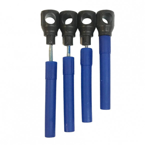 Ввёртыши с буром для палатки ТриКита №2 в блистере -40С набор 4шт Ввёртыши с буром для палатки ТриКита №2 в блистере -40С набор 4шт