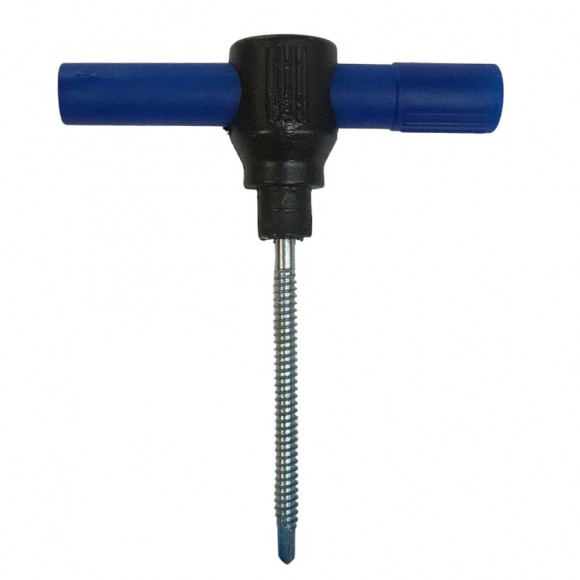 Ввёртыши с буром для палатки ТриКита №2 в блистере -40С набор 4шт Ввёртыши с буром для палатки ТриКита №2 в блистере -40С набор 4шт