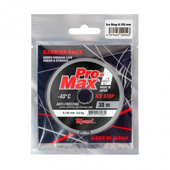 Леска MoMoi Pro-Max Ice Stop 30м