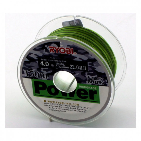 Леска Ryobi Power Line olive 150м оливковый