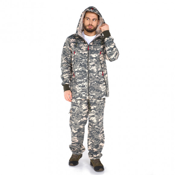 Костюм РО Шервуд твил, серый КМФ