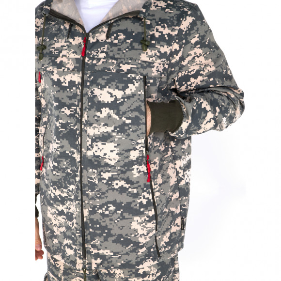 Костюм РО Шервуд твил, серый КМФ