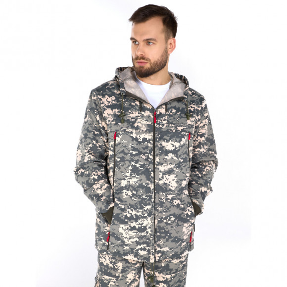 Костюм РО Шервуд твил, серый КМФ