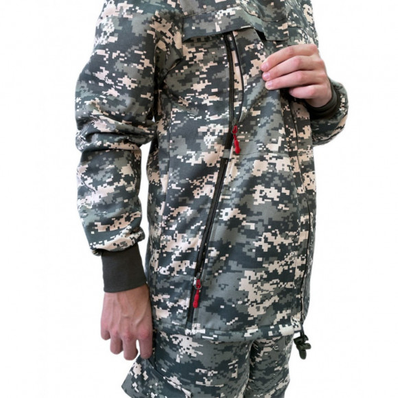 Костюм РО Шервуд твил, серый КМФ