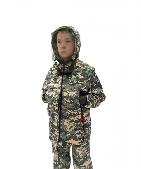 Костюм РО Шервуд детский твил серый камуфляж Костюм РО Шервуд детский твил серый камуфляж