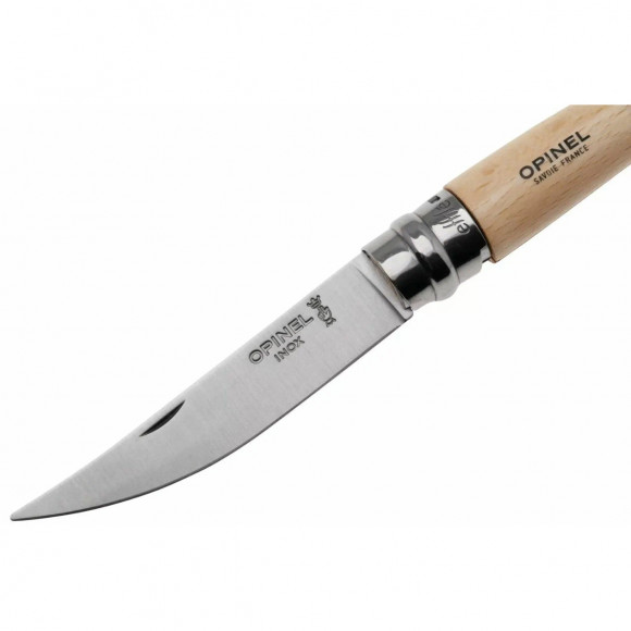 Нож складной филейный Opinel Effile 8 нержавеющая сталь рукоять бук Нож складной филейный Opinel Effile 8 нержавеющая сталь рукоять бук