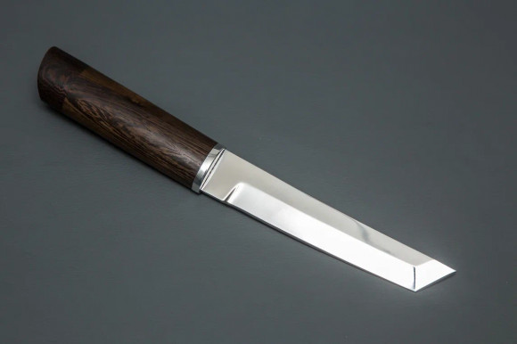 Нож ИП Семин Танто-2 из кованой стали Х12МФ  рукоять Венге