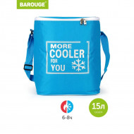 Сумка-термос Barouge 15л 28*15*35  BCG-33 цвет голубой/синий Сумка-термос Barouge 15л 28*15*35  BCG-33 цвет голубой/синий