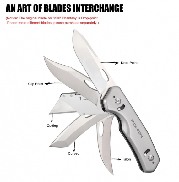 Нож складной Roxon Phantasy S502 Нож складной Roxon Phantasy S502
