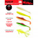 Виброхвост Lucky John ProSeries SET 05 (5 уп - 20 шт) съедобная резина Виброхвост Lucky John ProSeries SET 05 (5 уп - 20 шт) съедобная резина