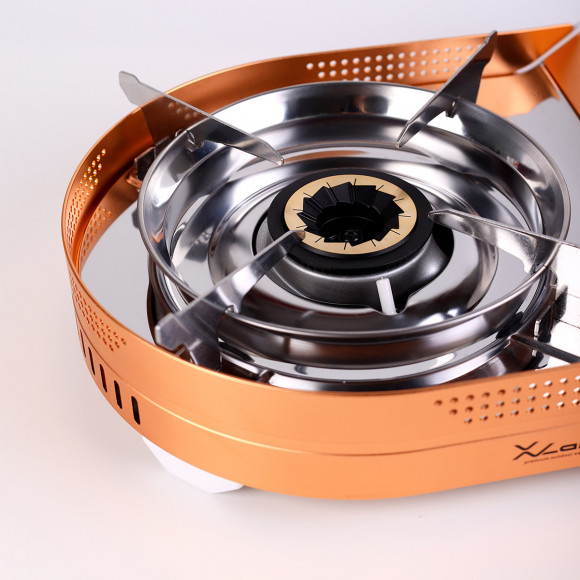 Плита газовая XLand N77R цвет Золотой