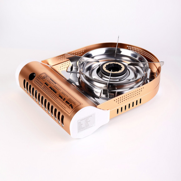 Плита газовая XLand N77R цвет Золотой