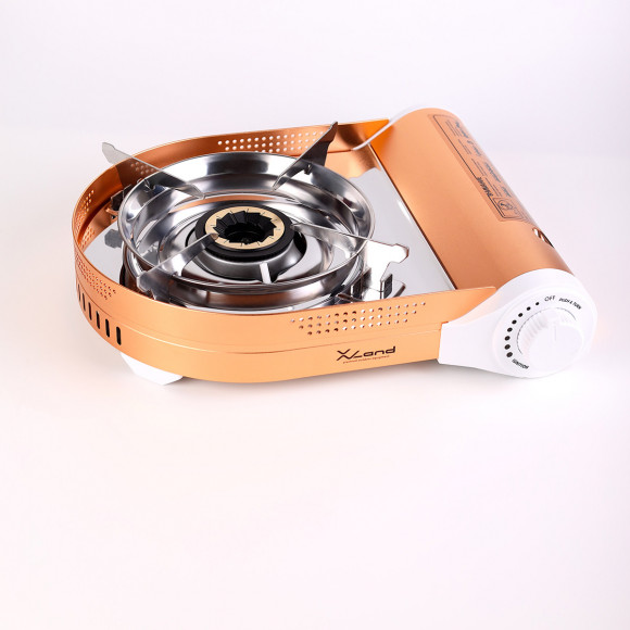 Плита газовая XLand N77R цвет Золотой