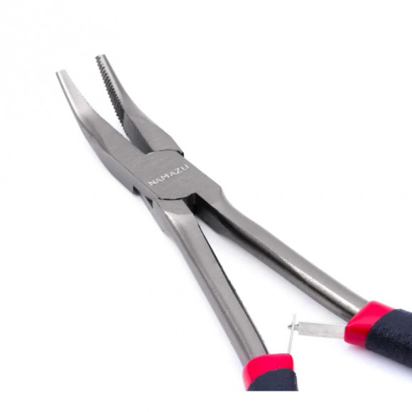 Плоскогубцы рыболовные изогнутые 158мм Namazu FTS23