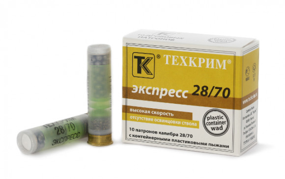 Патрон Техкрим Экспресс 28/70 (25г.) Патрон Техкрим Экспресс 28/70 (25г.)