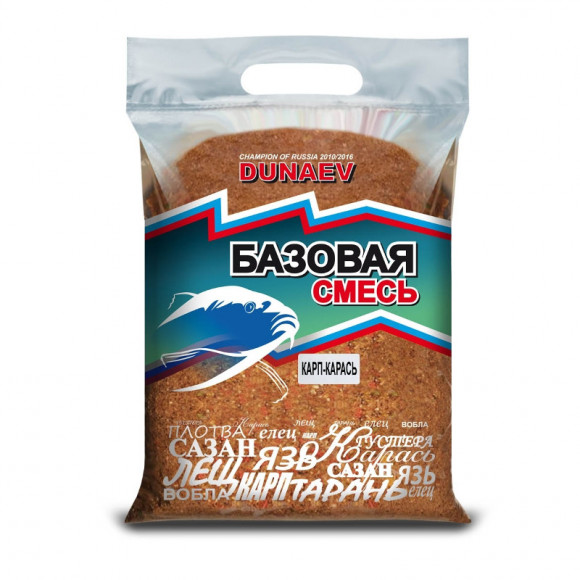 Прикорм Dunaev Базовая смесь Карп-Карась 2.5 кг