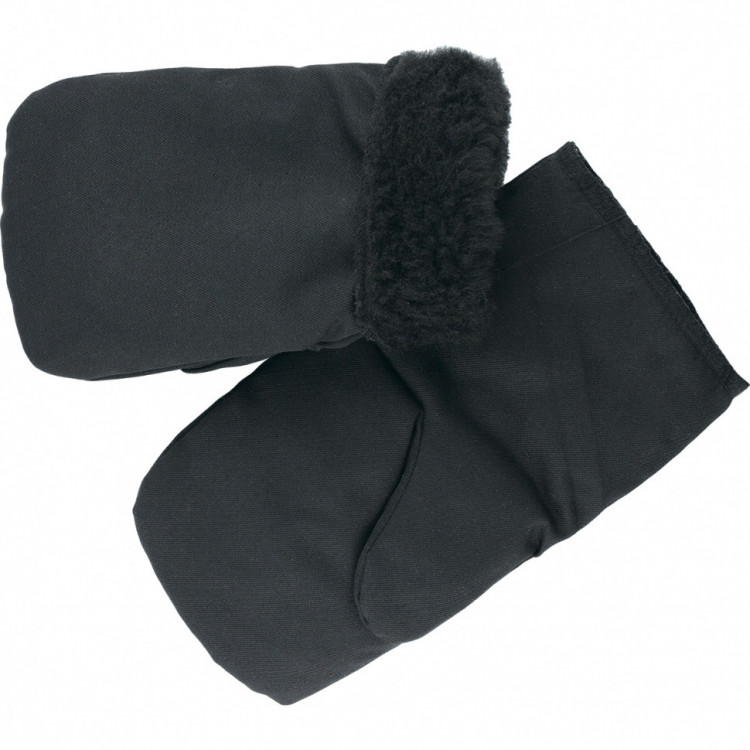 Рукавицы Holster натуральный мех (закуп) ткань Палатка (хлопок) цвет черный