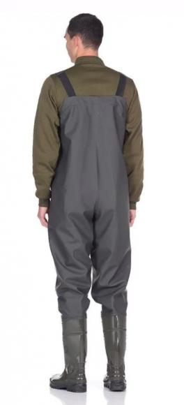 Полукомбинезон рыболовный KAURY Speci.all 179-85 из ПВХ цвет Оливковый Полукомбинезон рыболовный KAURY Speci.all 179-85 из ПВХ цвет Оливковый
