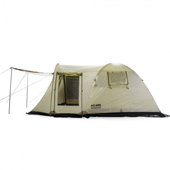 Кемпинговая палатка Tramp Anaconda 4 V2 (TRT-78) песочный Кемпинговая палатка Tramp Anaconda 4 V2 (TRT-78) песочный