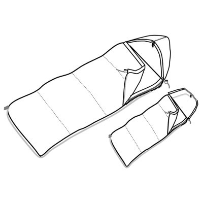 Спальный мешок-одеяло с капюшоном Русская охота Гребень