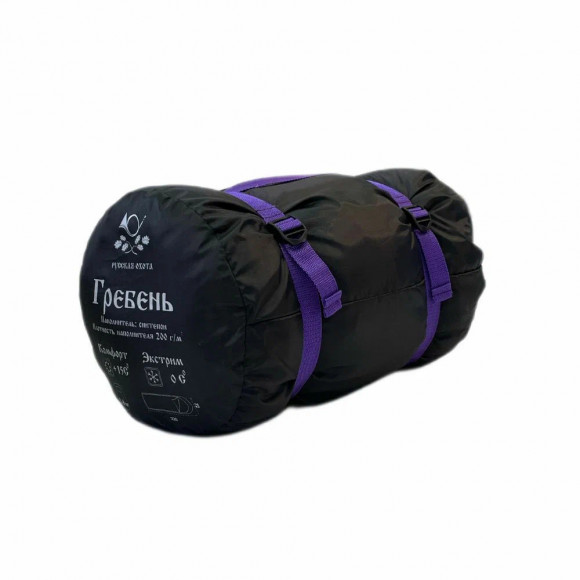 Спальный мешок-одеяло с капюшоном Русская охота Гребень Спальный мешок-одеяло с капюшоном Русская охота Гребень
