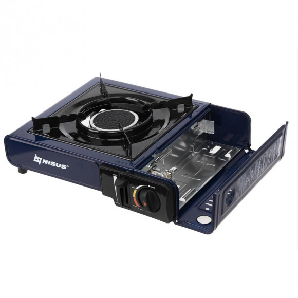 Плита газовая Nisus N-BDZ-155C-A в кейсе горелка керамическая Плита газовая Nisus N-BDZ-155C-A в кейсе горелка керамическая