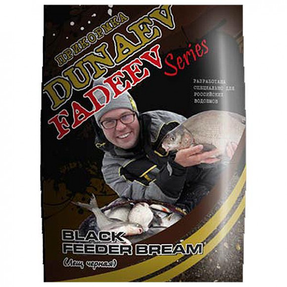 Прикорм Dunaev Fadeev Feeder Bream Black 1кг