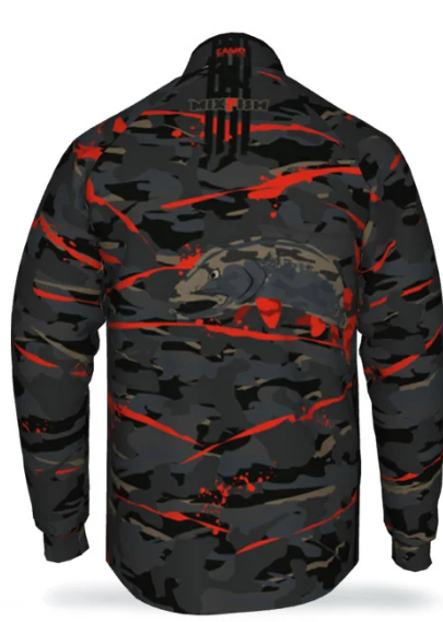 Джерси Mixfish CAMO Black J37 р.S